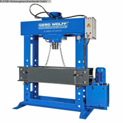 Tryout Press - hydraulic GERD WOLFF HD 180