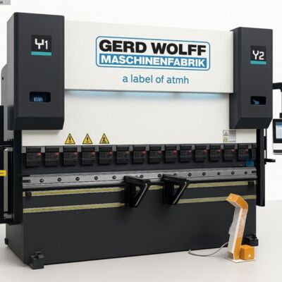 Hydraulische - Abkantpresse GERD WOLFF CNC KANTO 200T - 8